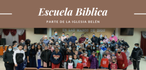 Martes: Escuela Bíblica a las 7:00 PM